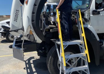 this image shows mobile truck repair in Kenner, LA