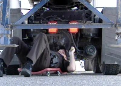 this image shows truck brake service in Kenner, LA